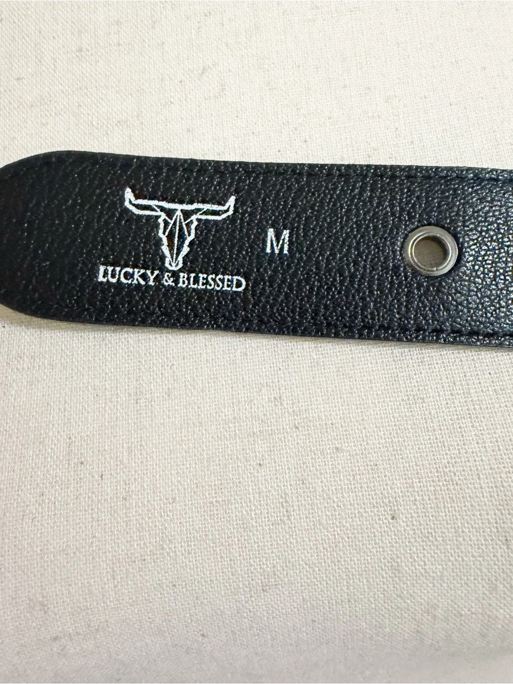 Lucky & Blessed Wide Turquoise Leather Concho Belt